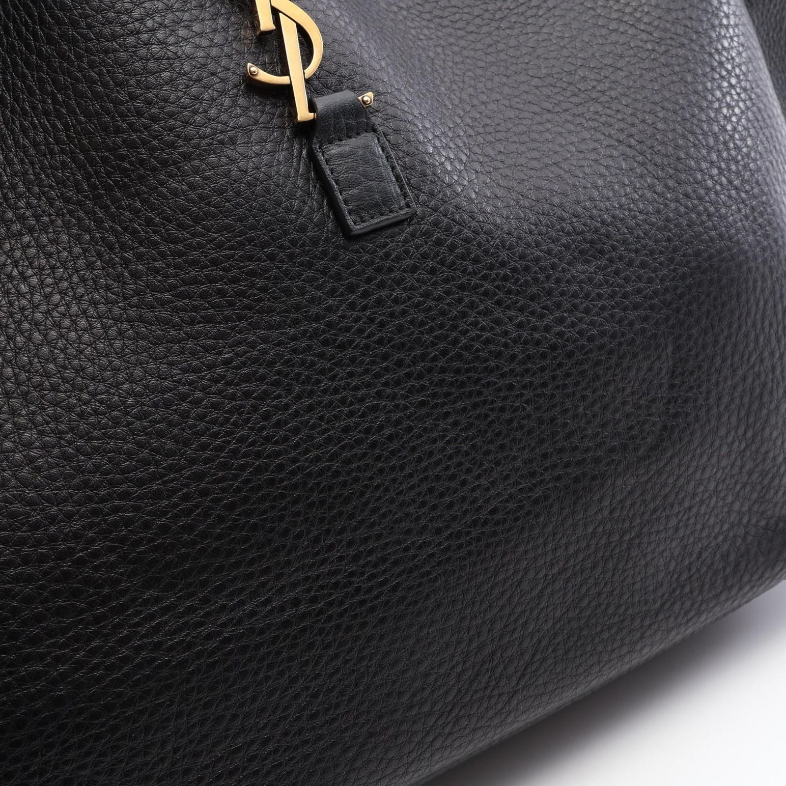 Saint Laurent Paris Tote Bag le 5 7 Bea Black Leather — view 5