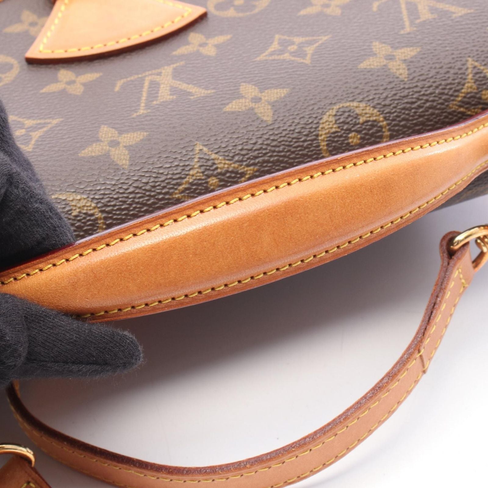 Louis Vuitton Bel Air 2-Way Canvas Leather Handbag — view 7