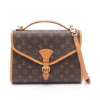 Louis Vuitton Bel Air 2-Way Canvas Leather Handbag