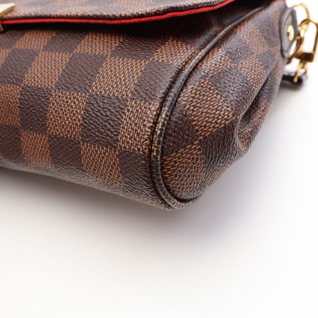 Louis Vuitton Handbag Favorite MM Canvas Leather Crossbody — view 6