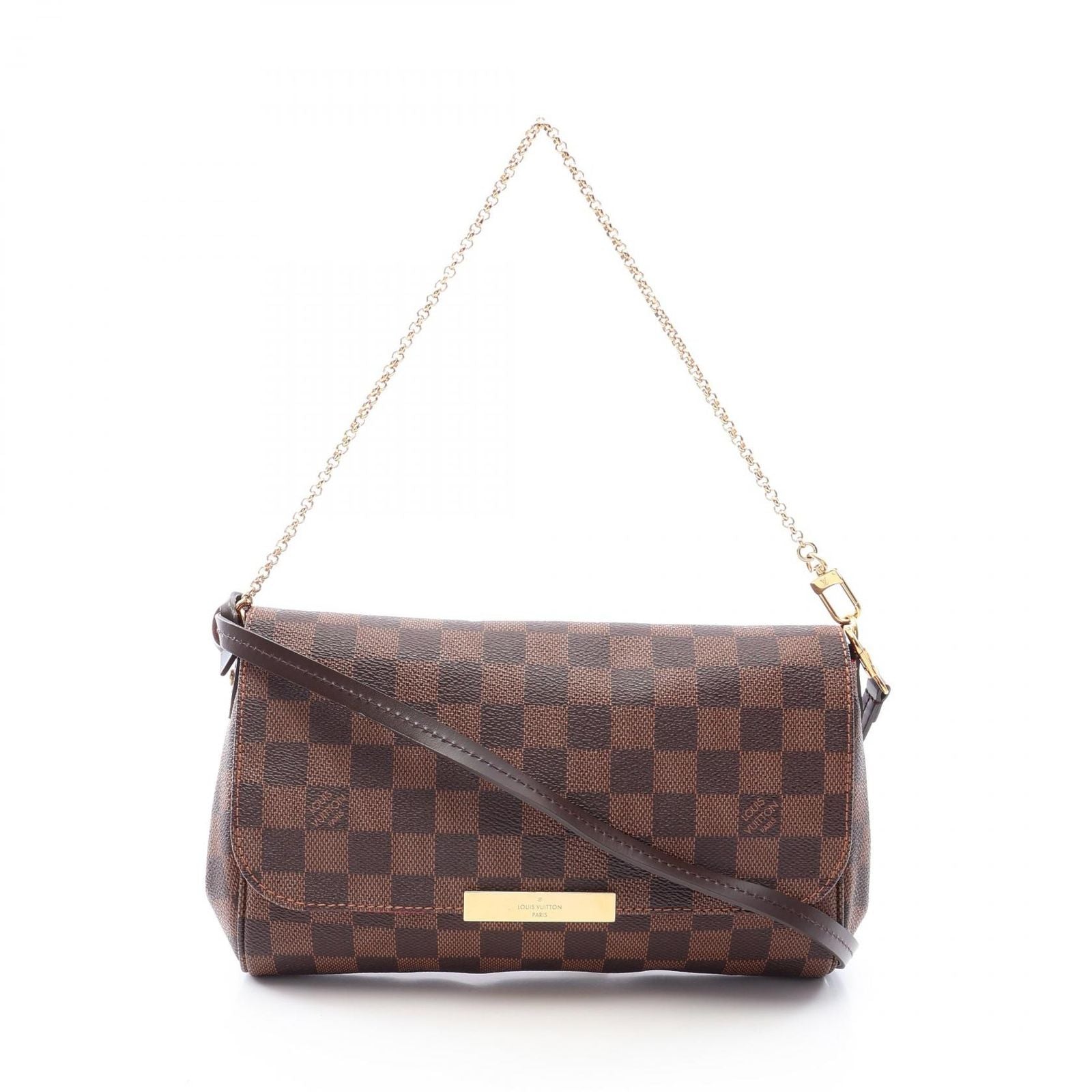 Louis Vuitton Handbag Favorite MM Canvas Leather Crossbody