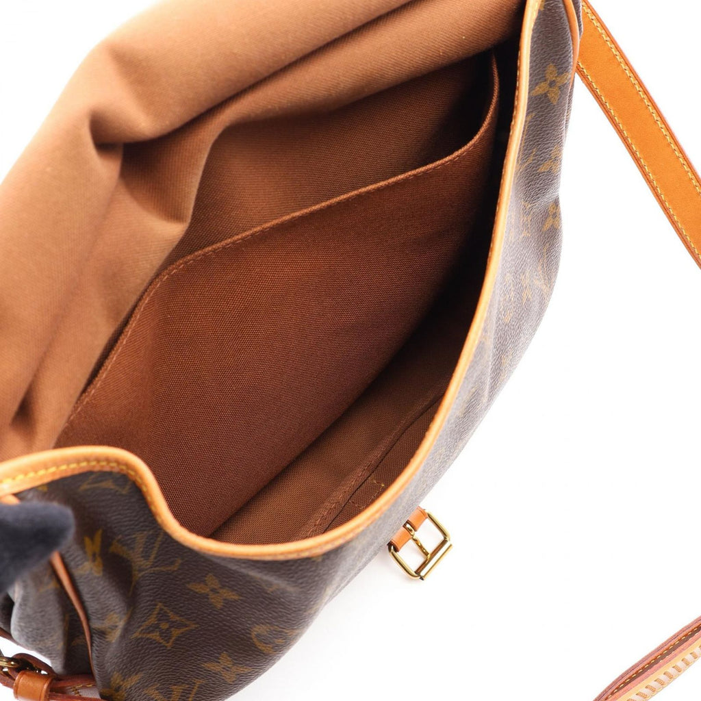 Louis Vuitton Shoulder Bag Saumur 30 Canvas Leather — view 4
