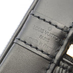 Louis Vuitton Alma Noir Leather Handbag — view 4