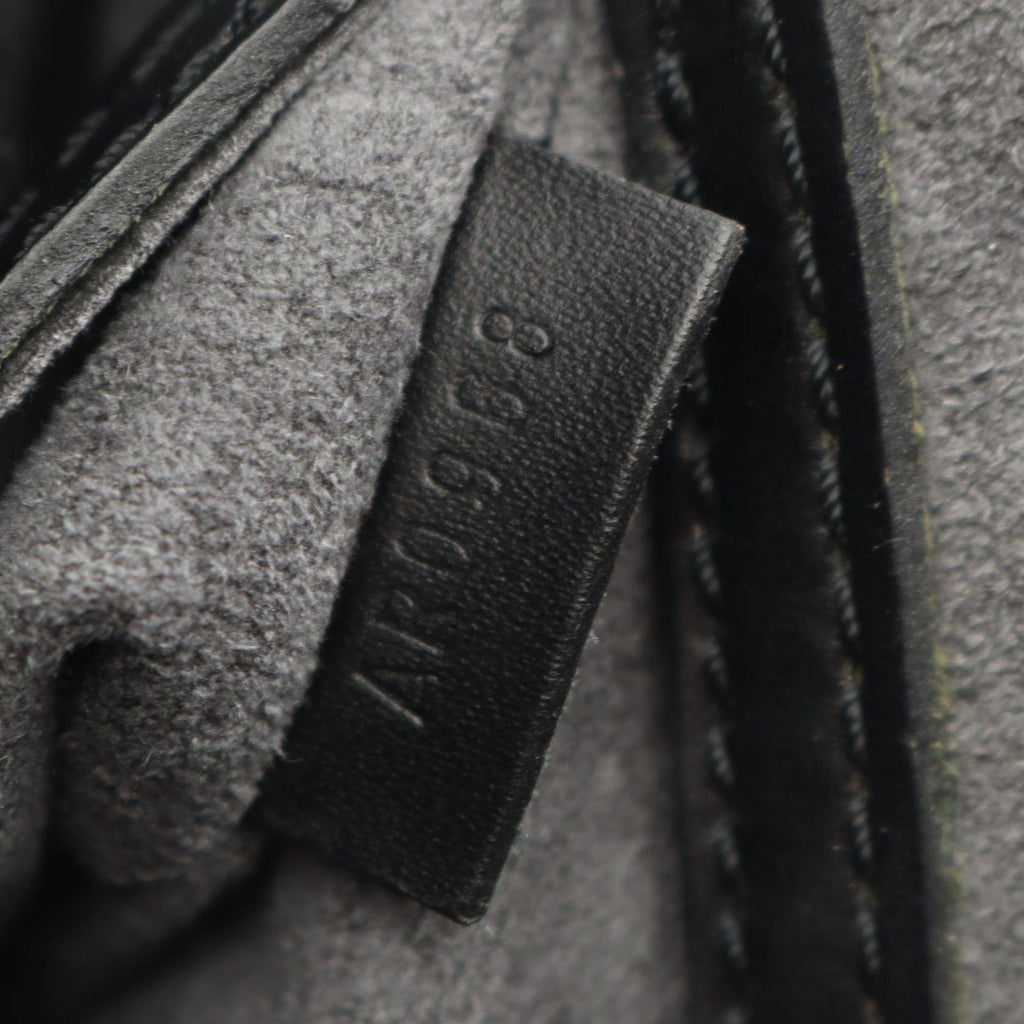 Louis Vuitton Alma Noir Leather Handbag — view 5