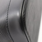 Louis Vuitton Alma Noir Leather Handbag — view 8