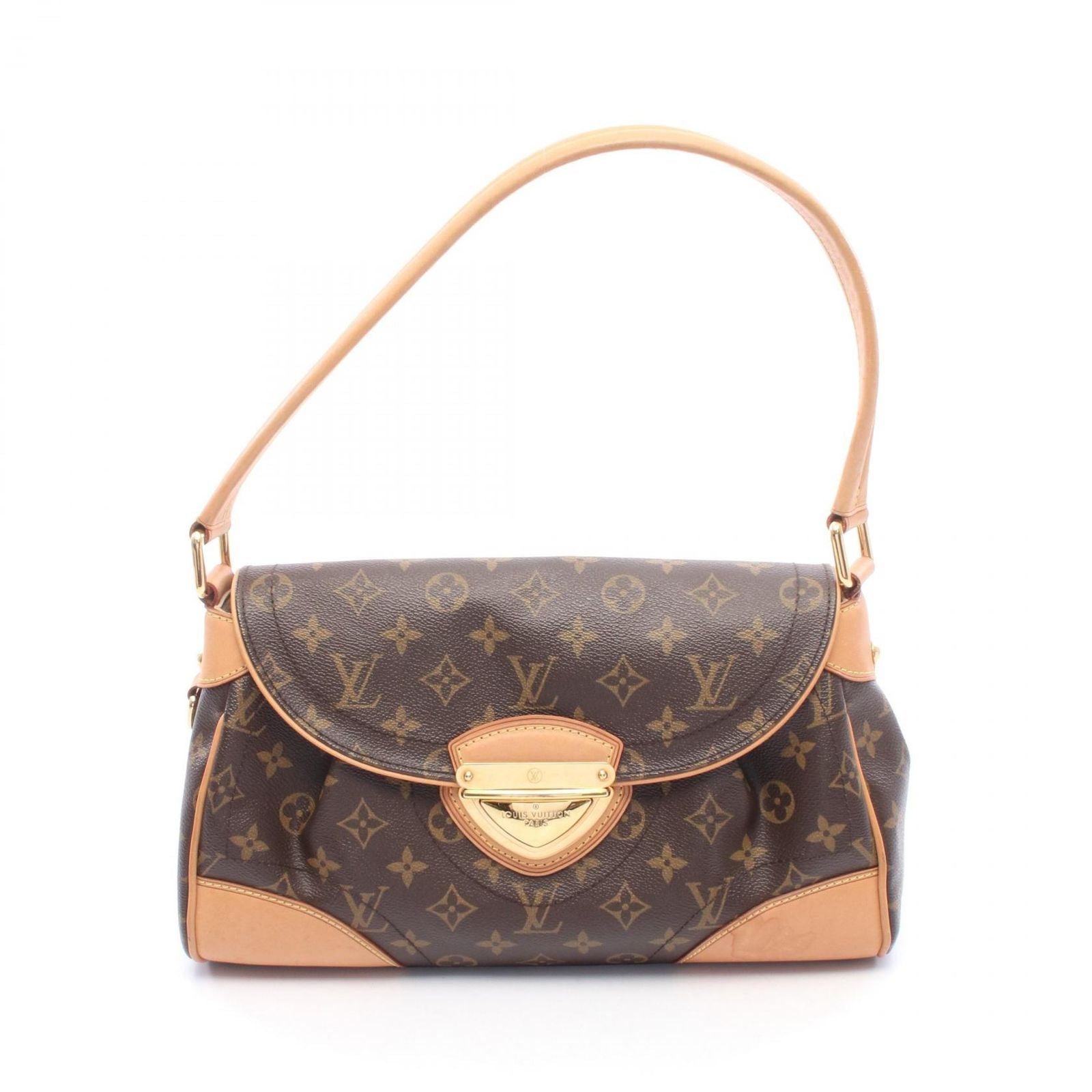 Louis Vuitton Shoulder Bag Beverly MM Canvas Leather