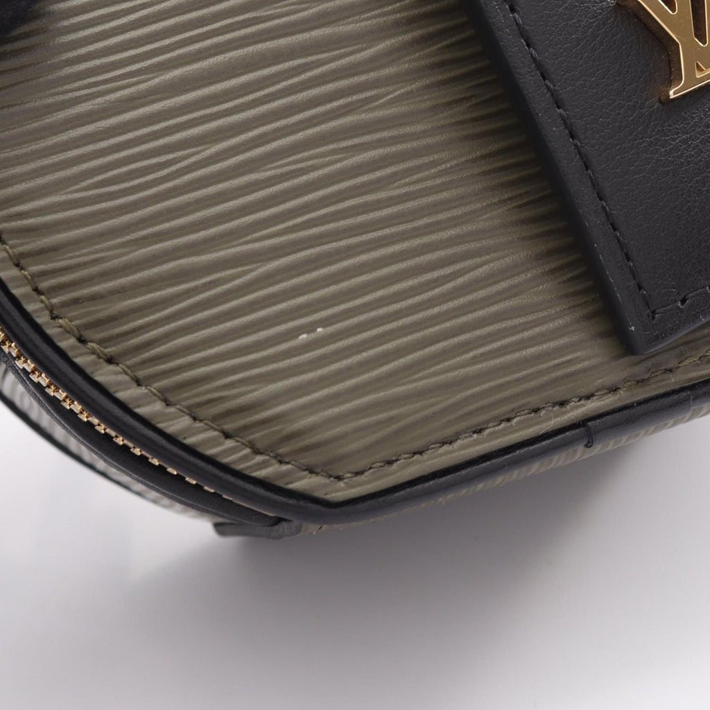 Louis Vuitton Mini Boite Chapeau 2-Way Khaki Leather Handbag — view 6