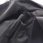 Prada Shoulder Bag Vela Black Nylon Leather Triangle Logo — view 7