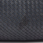 Bottega Veneta Tote Bag Intrecciato Navy Leather Large — view 5