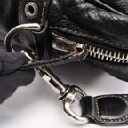 Gucci Shoulder Bag Crest Black Leather — view 7
