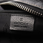 Gucci Shoulder Bag Crest Black Leather — view 4