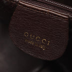 Gucci Bamboo 2-Way 001 Brown Leather Shoulder Handbag — view 4