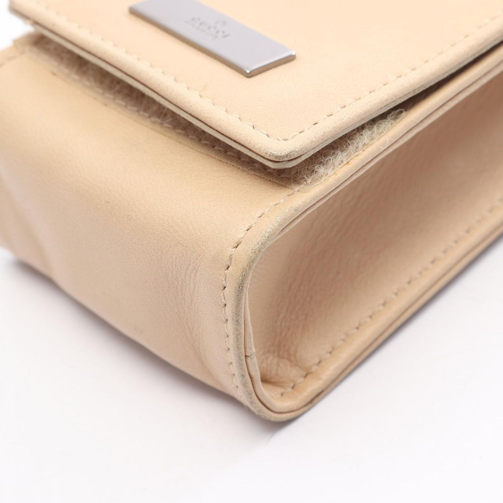 Gucci Shoulder Bag 039 Beige Leather Mini — view 6