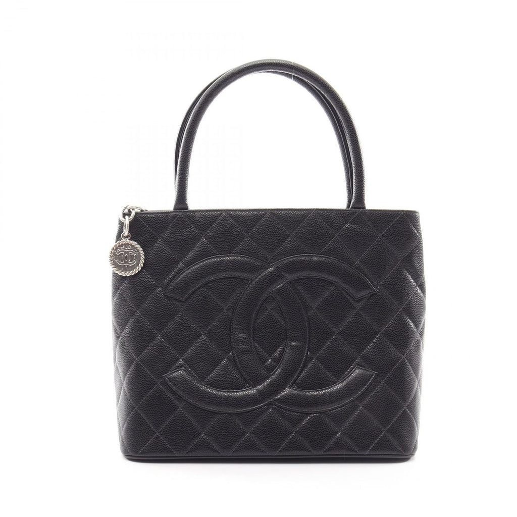 Chanel Tote Bag Reissue Black Caviar Leather