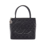 Chanel Tote Bag Reissue Black Caviar Leather