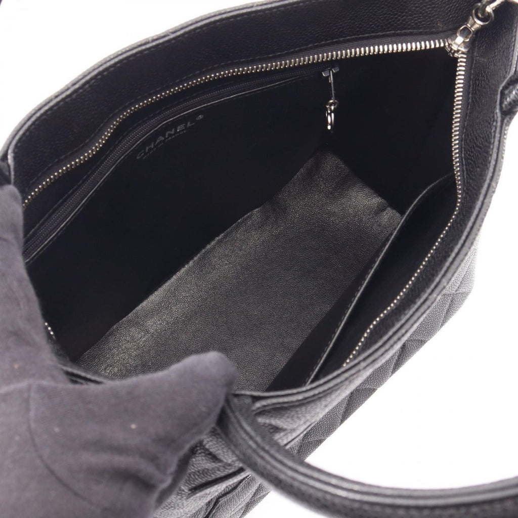 Chanel Tote Bag Reissue Black Caviar Leather — view 3