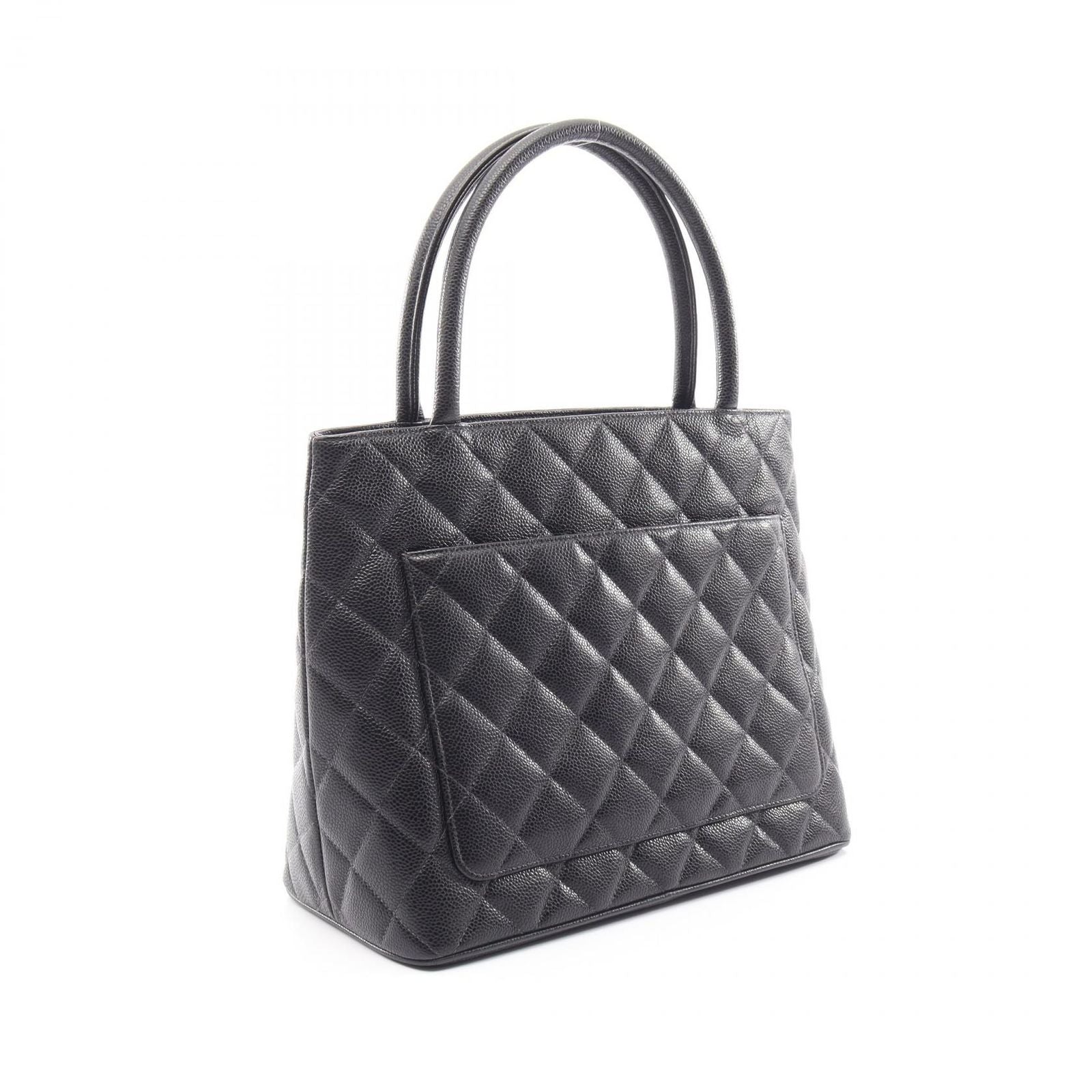 Chanel Tote Bag Reissue Black Caviar Leather — view 2