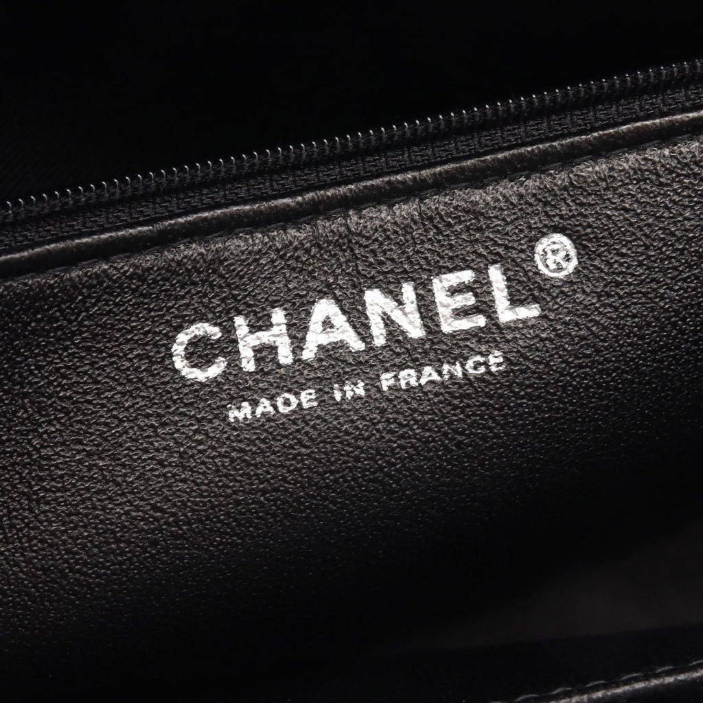 Chanel Tote Bag Reissue Black Caviar Leather — view 4