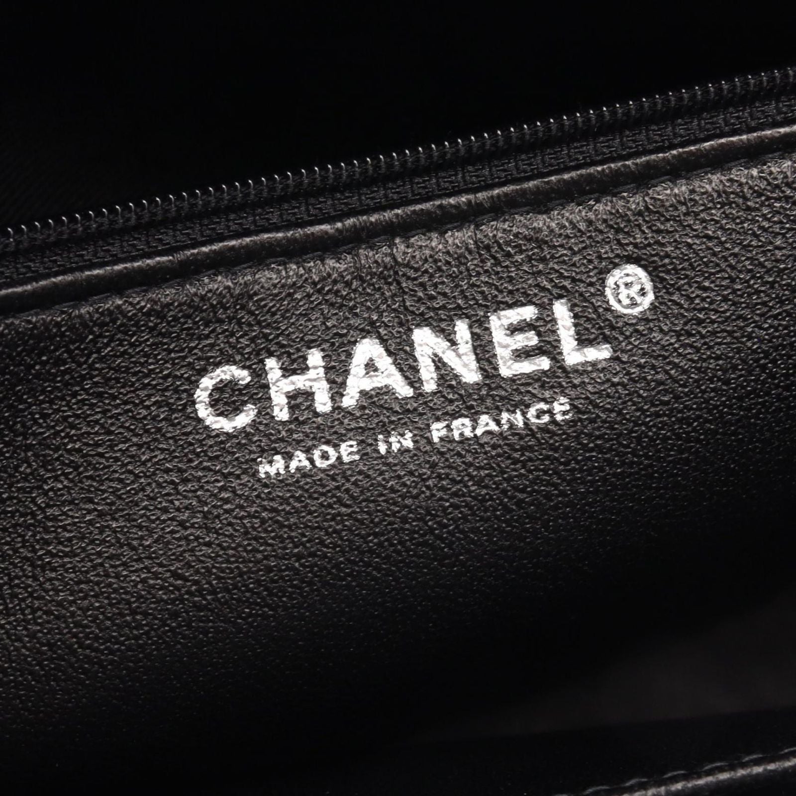 Chanel Tote Bag Reissue Black Caviar Leather — view 4