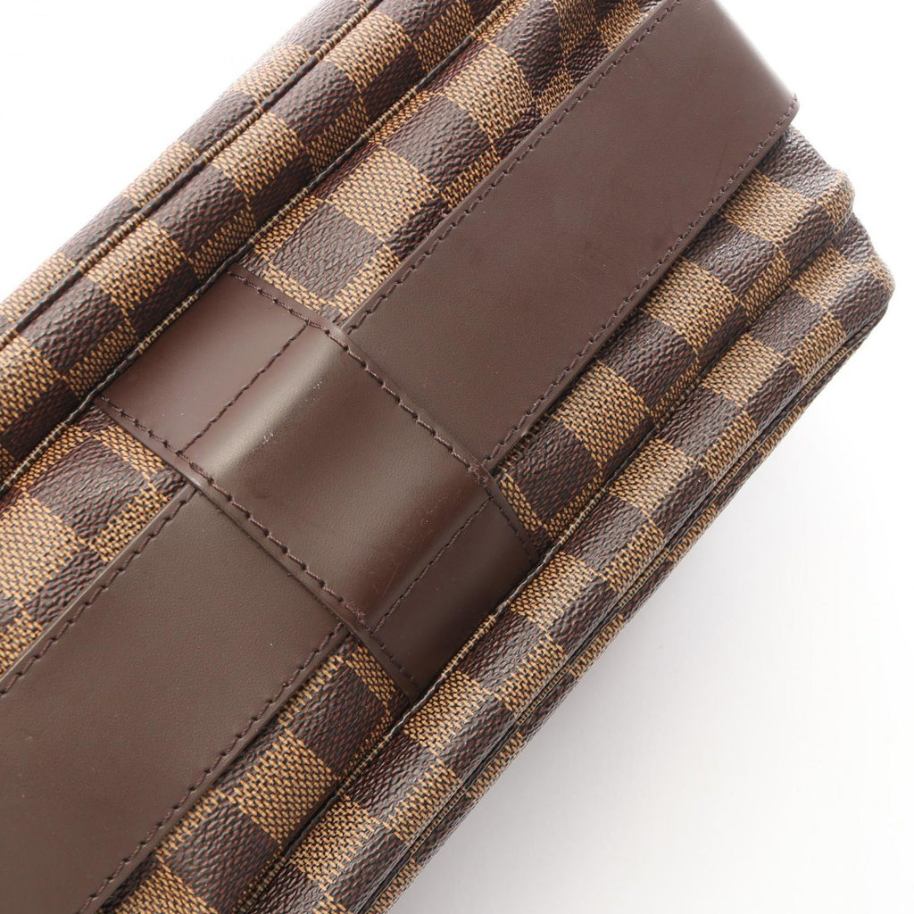 Louis Vuitton Shoulder Bag Naviglio Damier Ebene Canvas Leather — view 8
