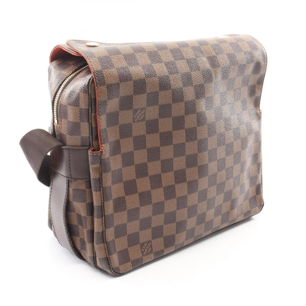 Louis Vuitton Shoulder Bag Naviglio Damier Ebene Canvas Leather — view 2