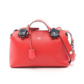 Fendi by the Way Medium 2-Way Red Leather Handbag