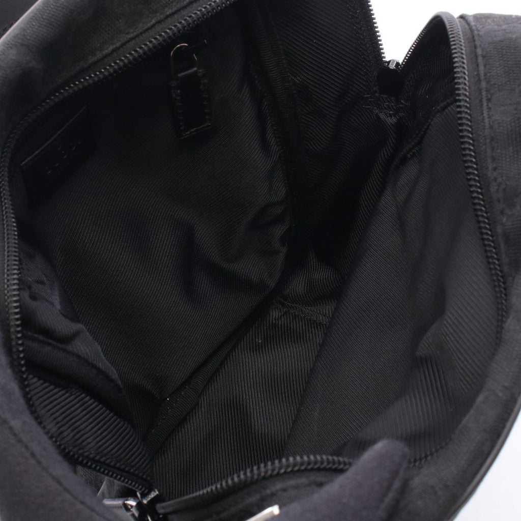 Gucci Shoulder Bag GG Canvas Black — view 3