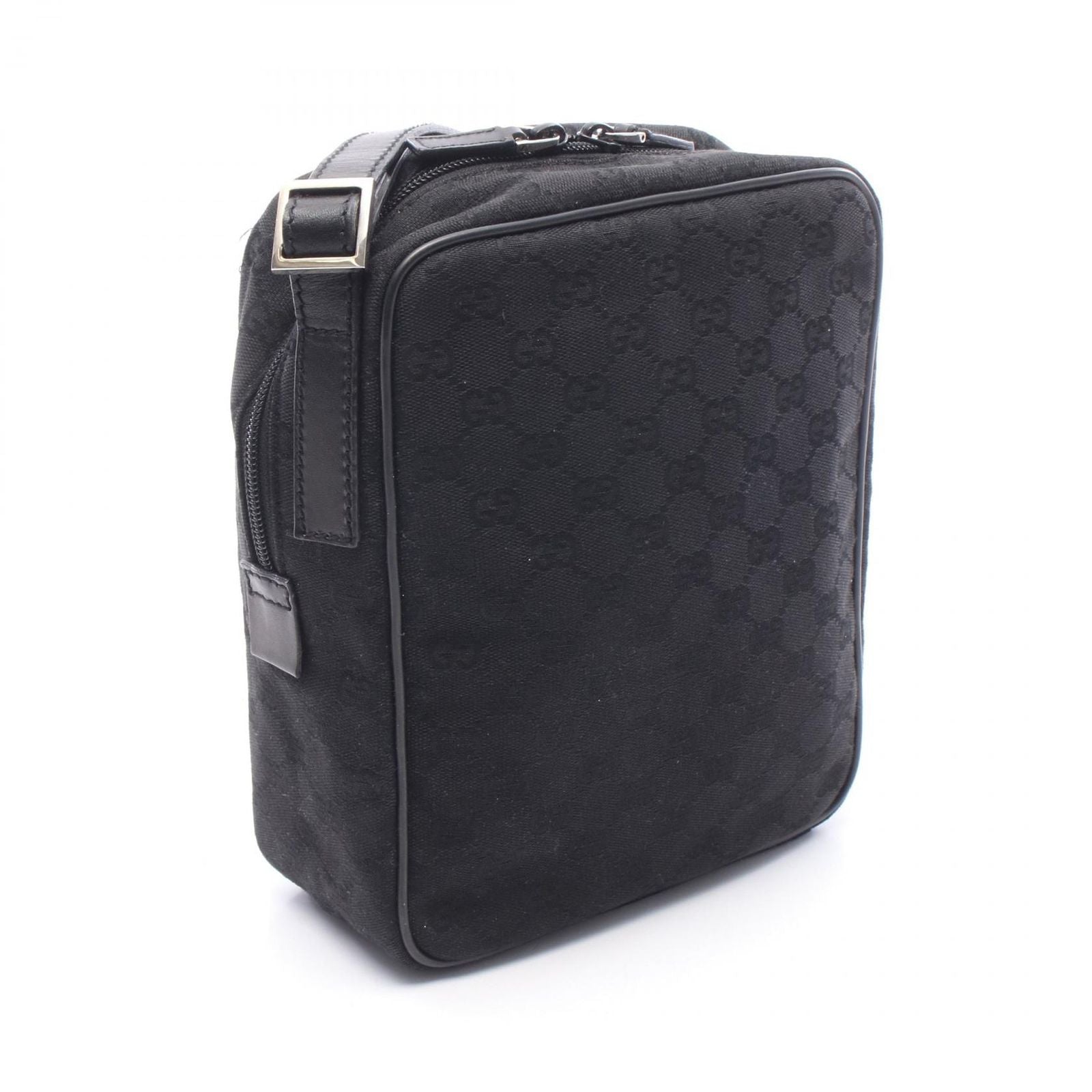 Gucci Shoulder Bag GG Canvas Black — view 2