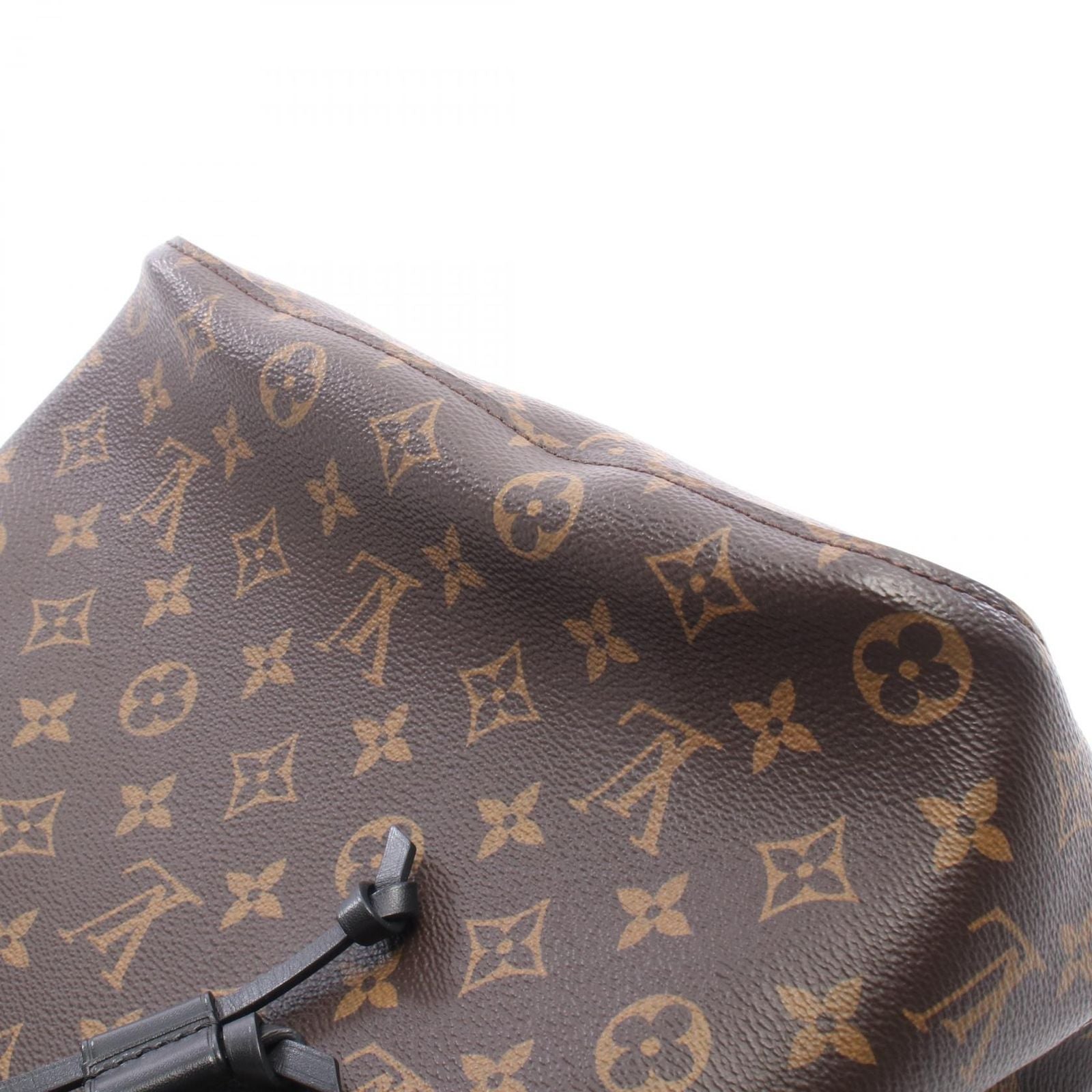 Louis Vuitton Shoulder Bag Neo Noe Monogram Noir Canvas Leather — view 5