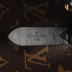 Louis Vuitton Shoulder Bag Neo Noe Monogram Noir Canvas Leather — view 4