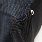 Chanel Tote Bag Paris Biarritz MM Black Canvas Leather MM — view 7