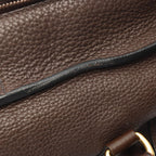 Hermes Pur Sangle 35 Havana Leather Handbag — view 6