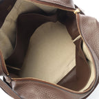 Hermes Pur Sangle 35 Havana Leather Handbag — view 3