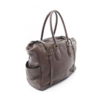Hermes Pur Sangle 35 Havana Leather Handbag — view 2