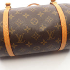Louis Vuitton Papillon 30 Canvas Leather GM Handbag — view 7