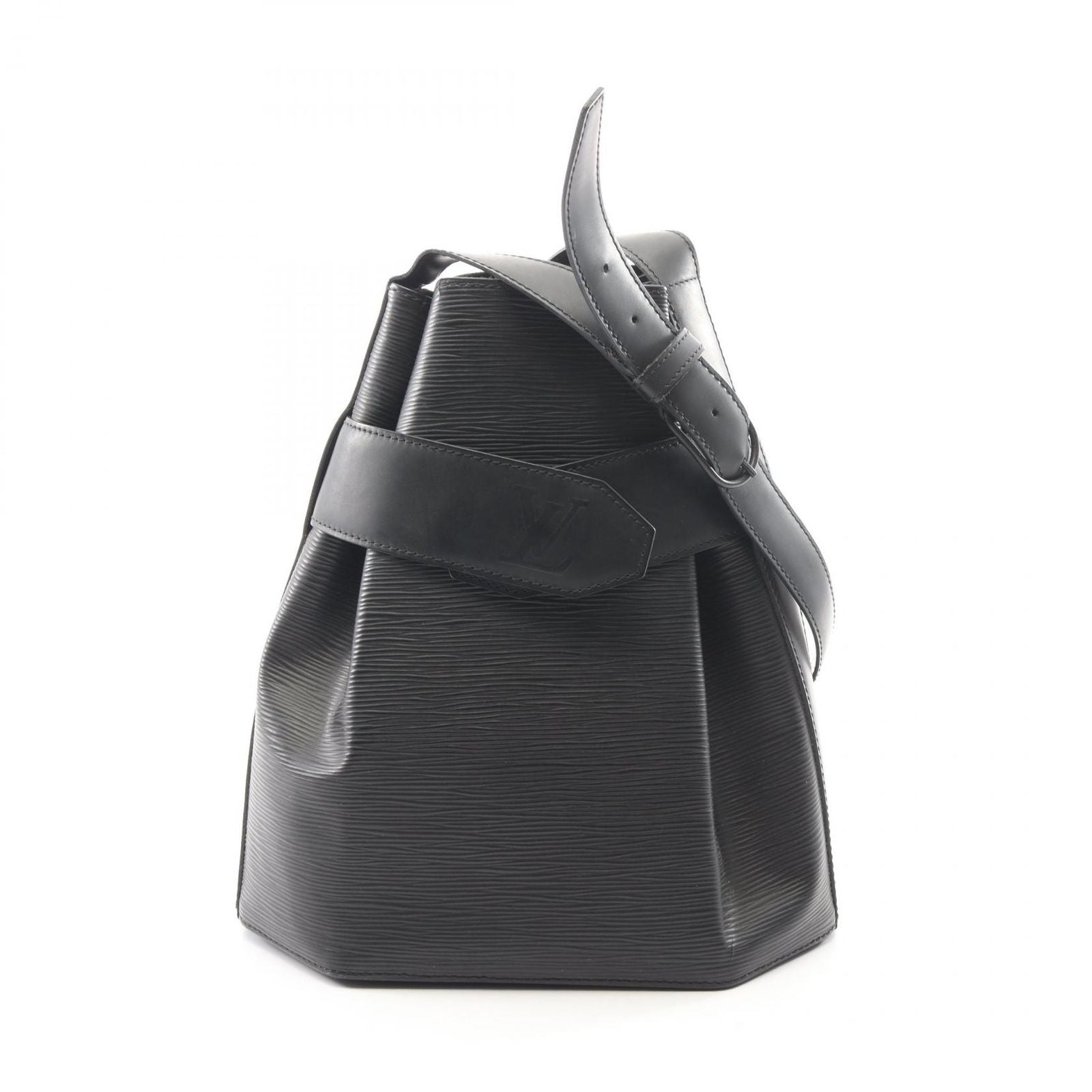 Louis Vuitton Shoulder Bag Sac Depaul PM Epi Noir Leather