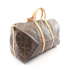 Louis Vuitton Boston Bag Keepall Bandouliere 50 2-Way Canvas Leather — view 2