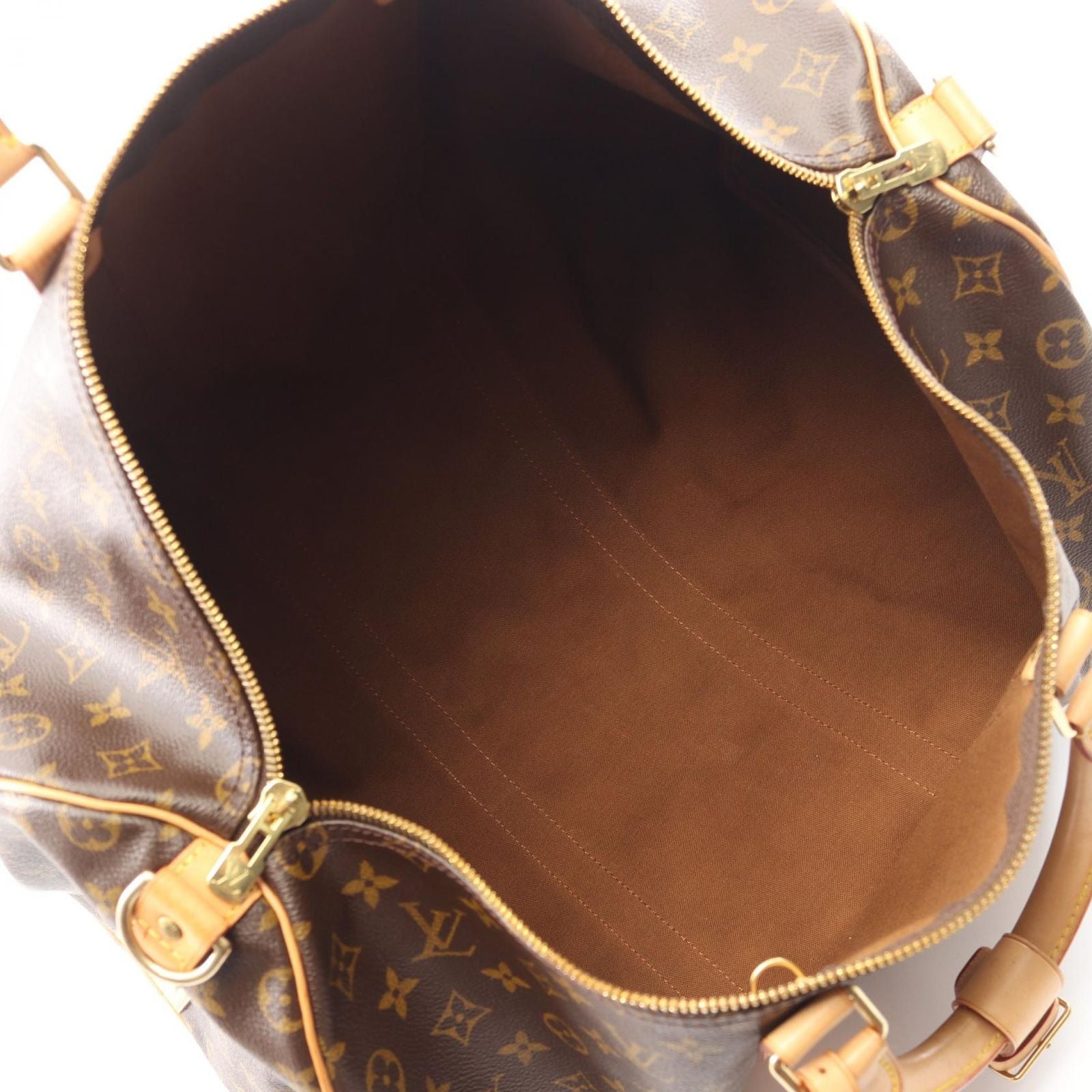 Louis Vuitton Boston Bag Keepall Bandouliere 50 2-Way Canvas Leather — view 3