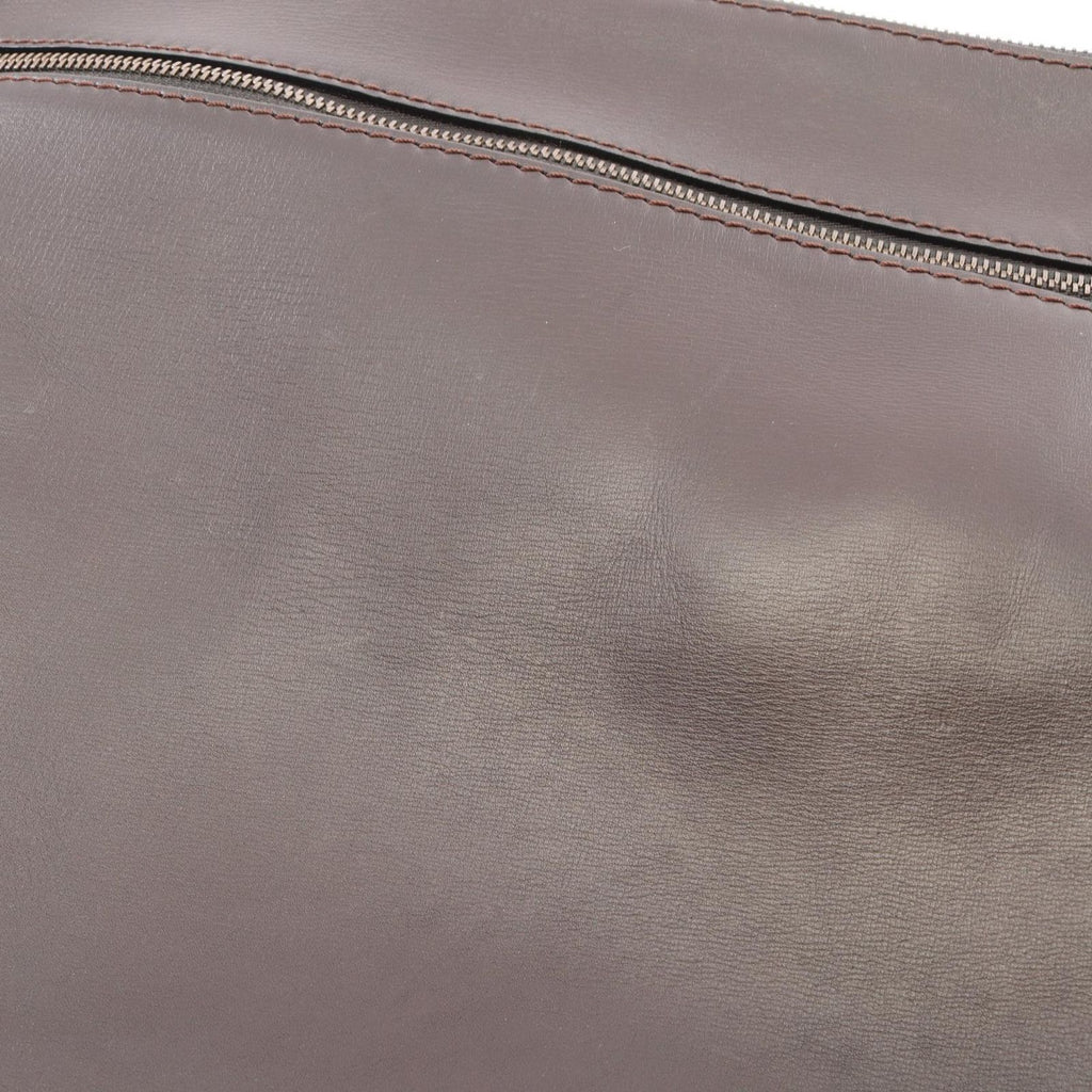 Louis Vuitton Shoulder Bag Sac Plat Utah Cafe Leather Sac — view 7
