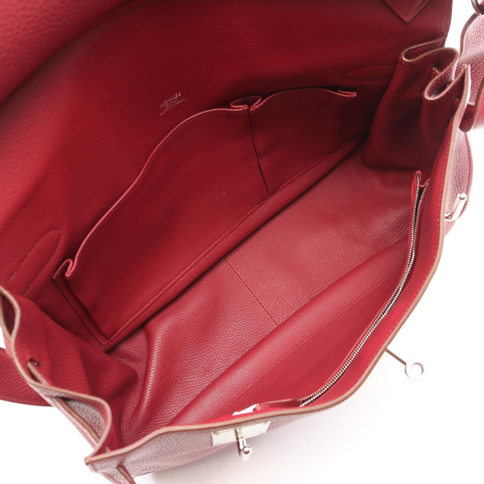 Hermes Shoulder Bag Gypsierre 34 Ruby Leather — view 3