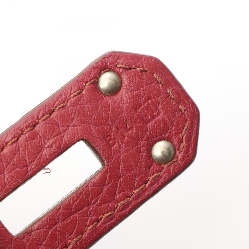 Hermes Shoulder Bag Gypsierre 34 Ruby Leather — view 5