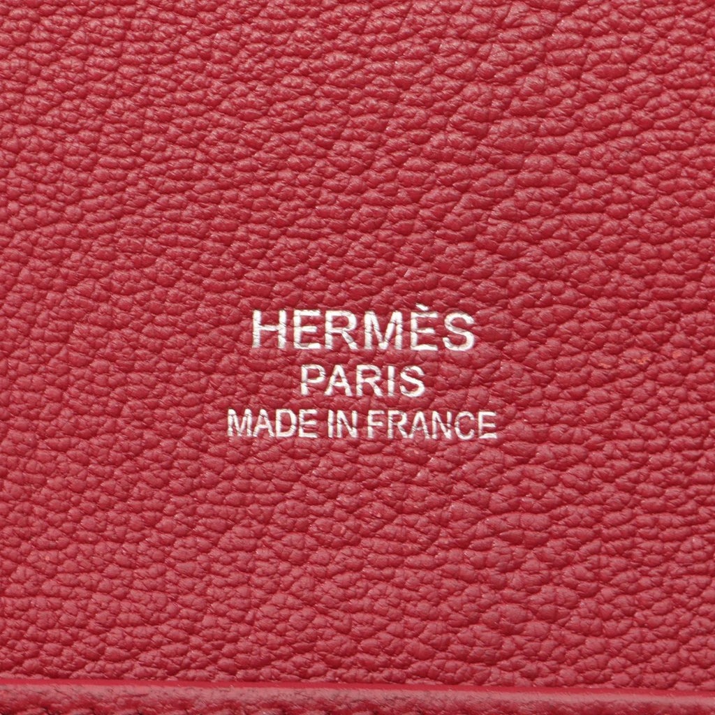 Hermes Shoulder Bag Gypsierre 34 Ruby Leather — view 4