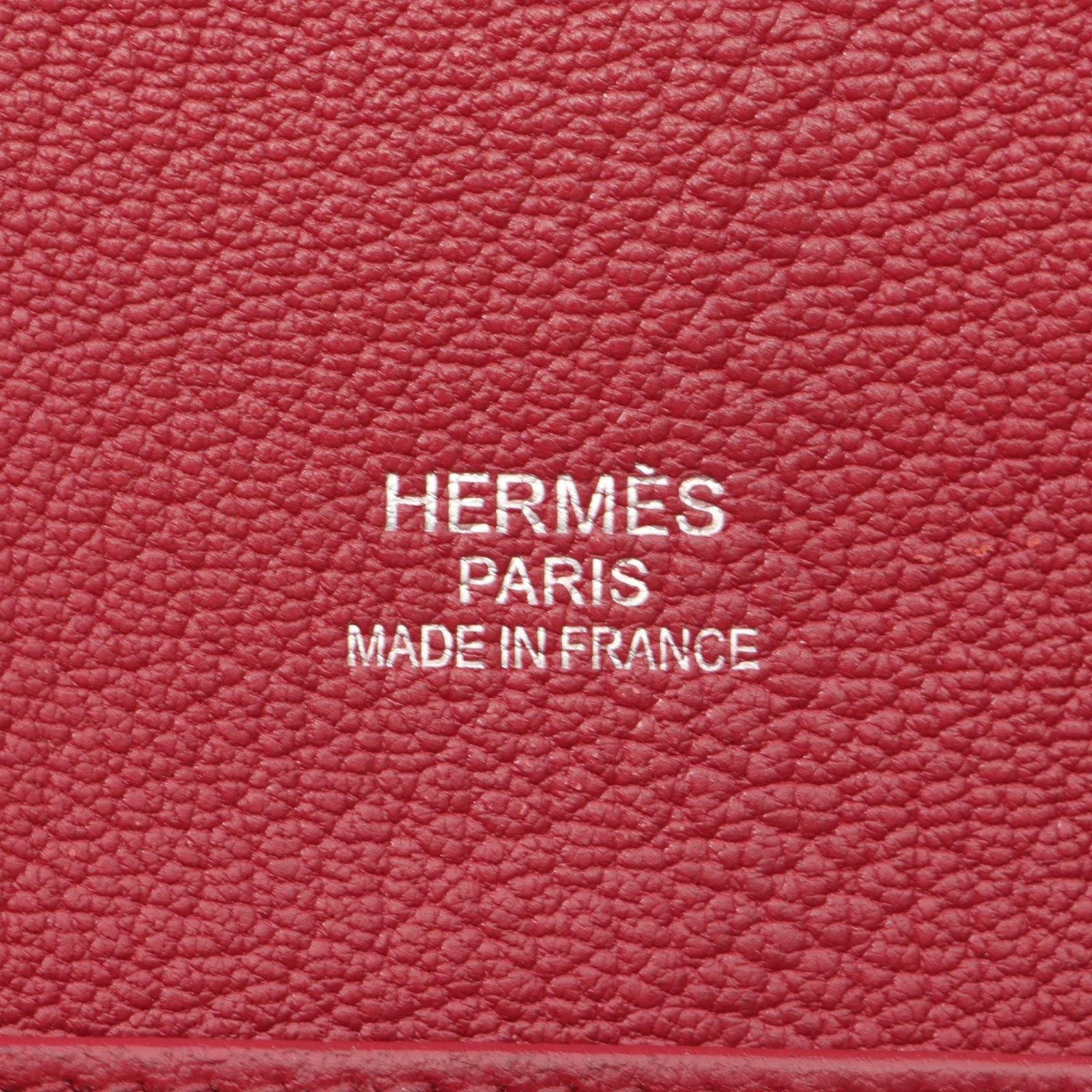 Hermes Shoulder Bag Gypsierre 34 Ruby Leather — view 4