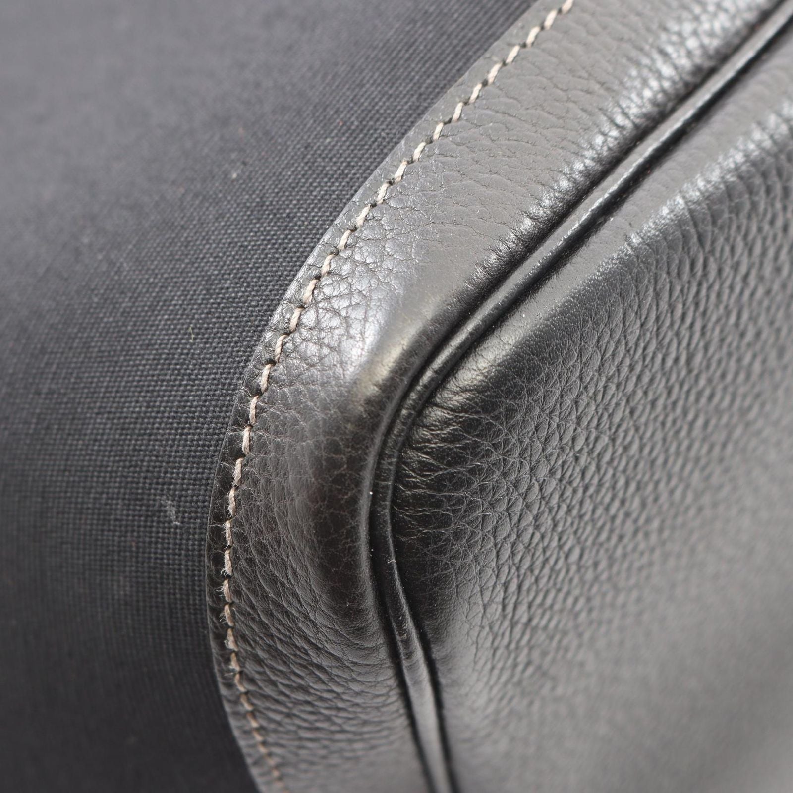Hermes Tote Bag Garden Party PM Black — view 6