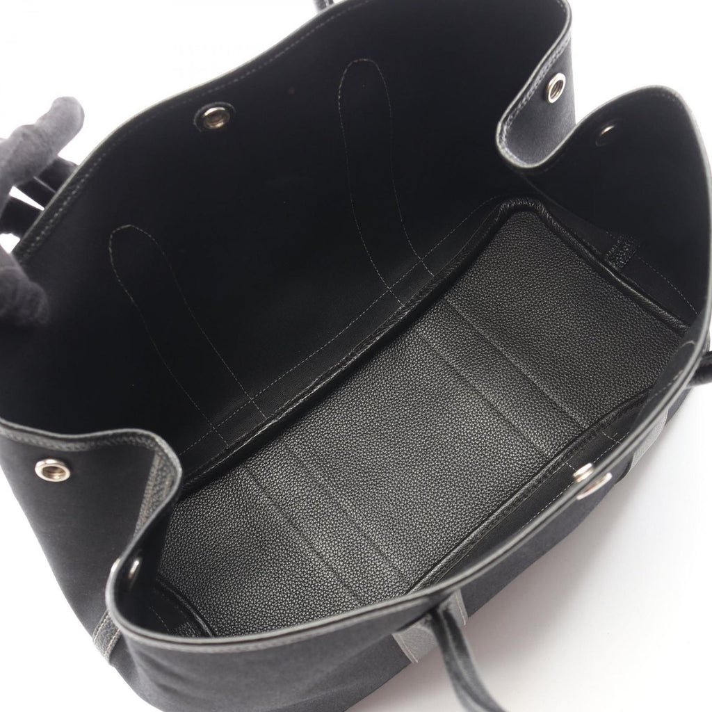 Hermes Tote Bag Garden Party PM Black — view 3