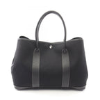 Hermes Tote Bag Garden Party PM Black