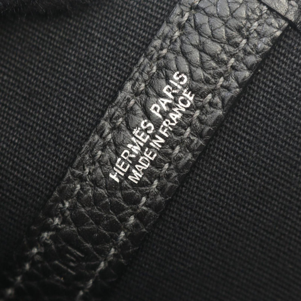Hermes Tote Bag Garden Party PM Black — view 4