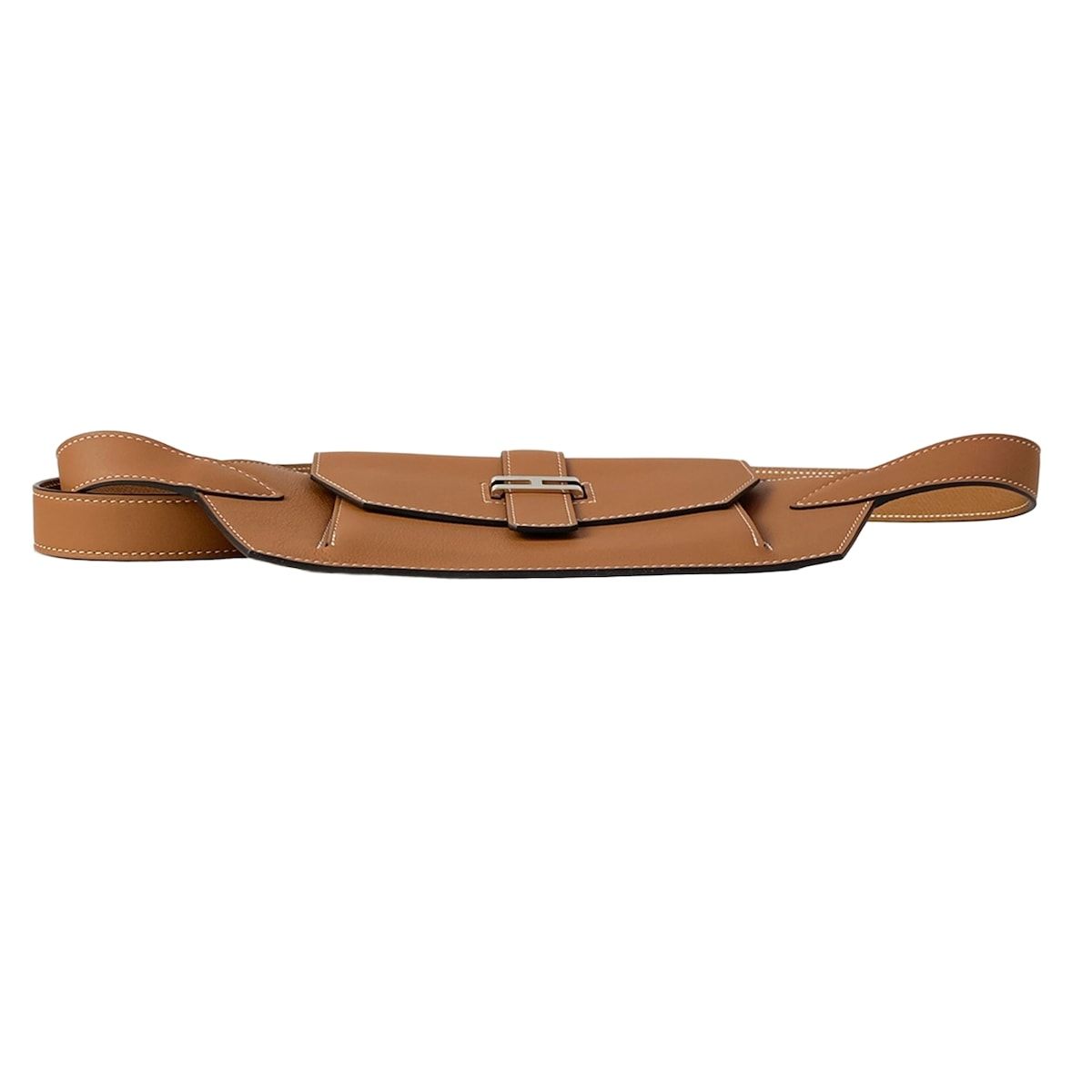 Hermes Waist Pouch Elan Pocket 24 Gold Silver — view 5