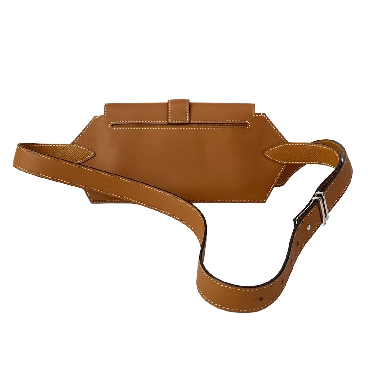 Hermes Waist Pouch Elan Pocket 24 Gold Silver — view 3