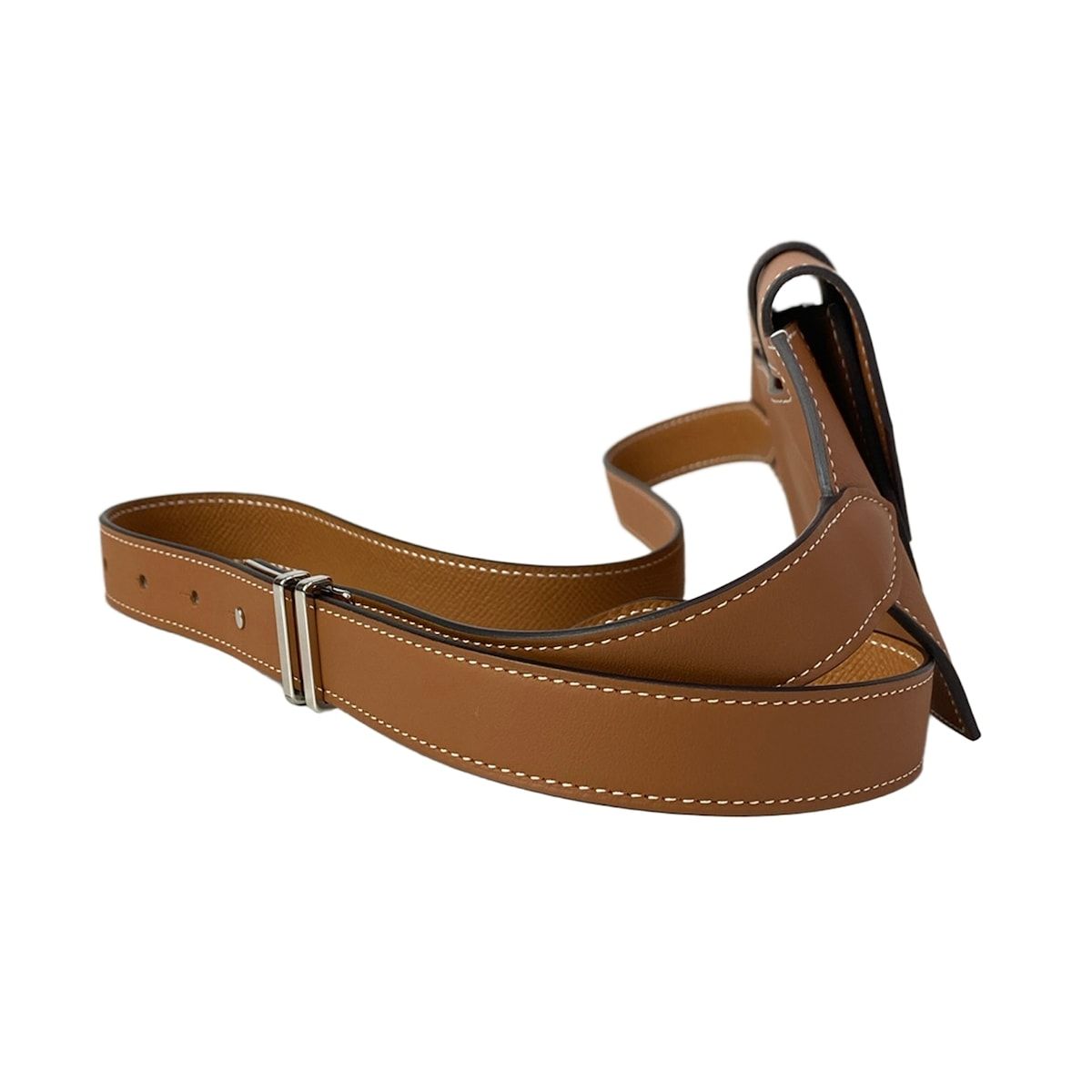 Hermes Waist Pouch Elan Pocket 24 Gold Silver — view 2